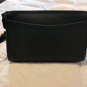 Vintage Coach dark blue purse